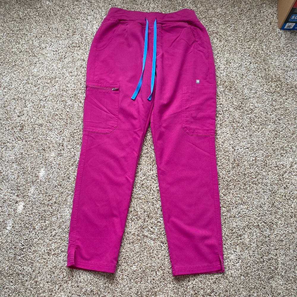 Figs raspberry sorbet yola skinny scrub pants ™